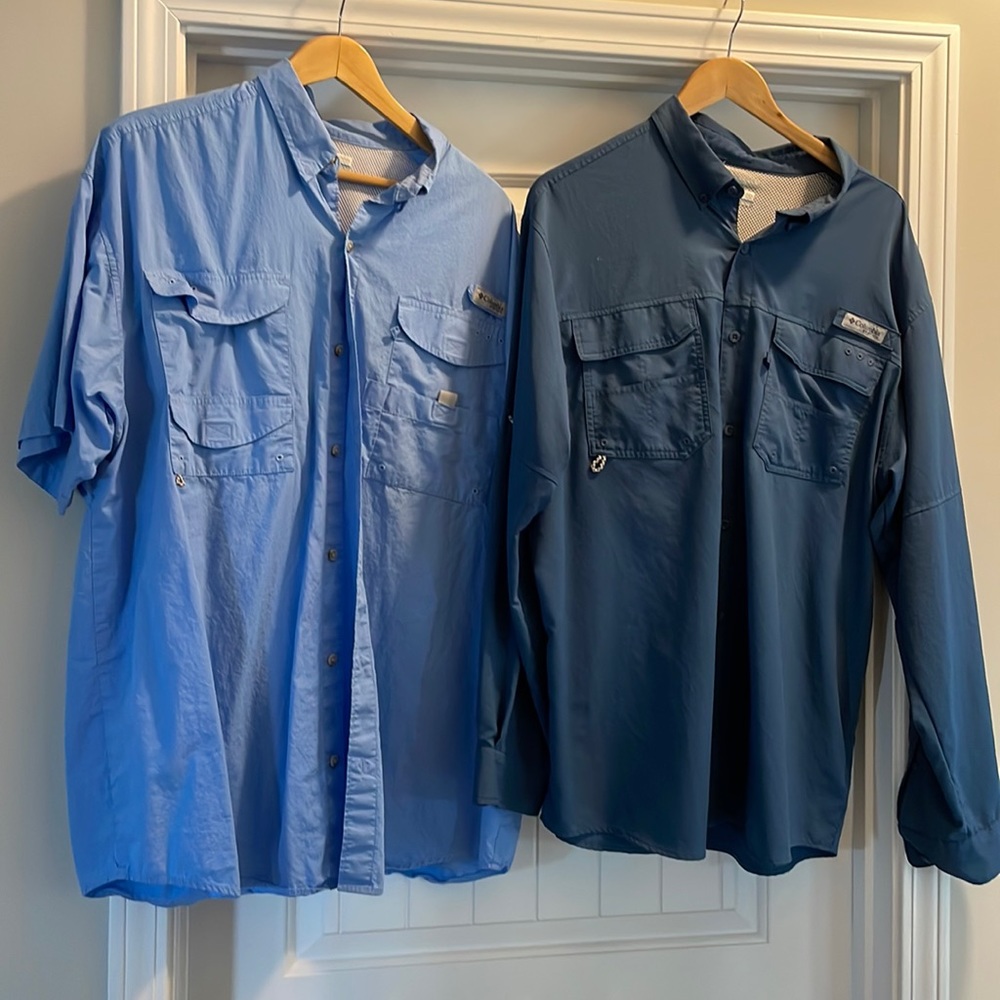 Bundle of fishing shirts